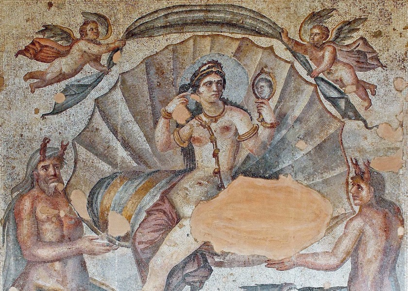 Ἀ&phi;&rho;&omicron;&delta;ί&tau;&eta;&sigmaf; &gamma;έ&nu;&nu;&eta;&sigma;&eta;